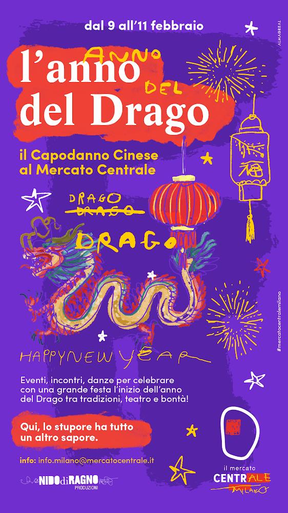 Capodanno Cinese al Mercato Centrale Milano – Anno del Drago!